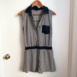 Forever 21 Checkered Romper